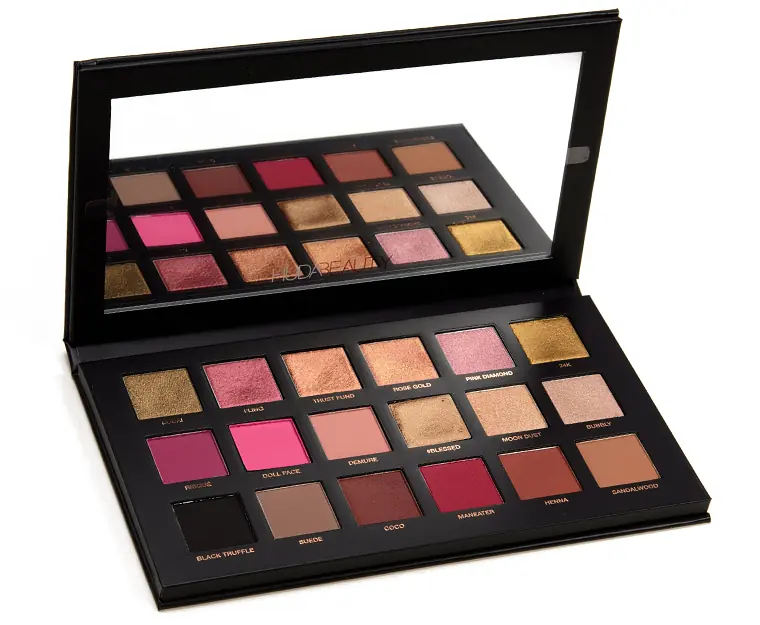Sombras De Ojos De Lujo Rose Gold Remastered 18 Tonos