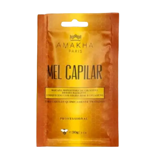 Sobre de miel para el cabello Amakha Paris de 30 g