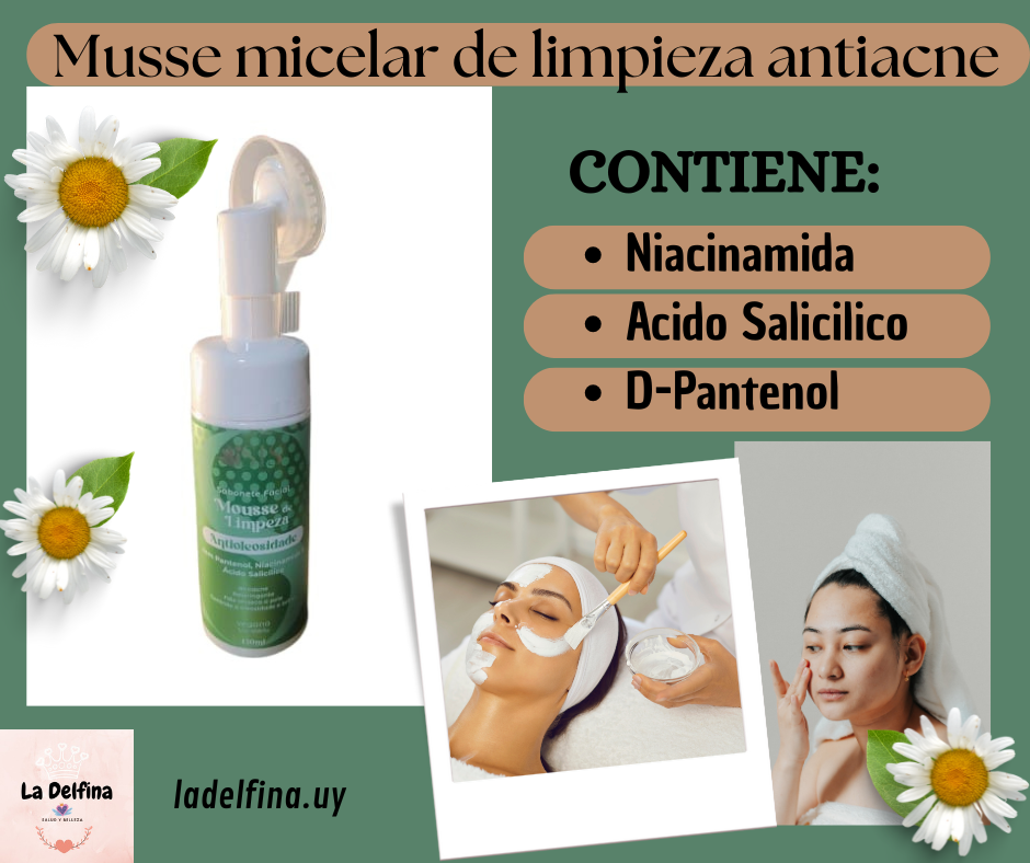 Jabón Facial Mousse Sis Antioleosidad Antiacné