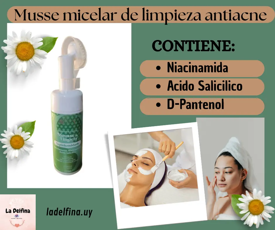 Jabón Facial Mousse Sis Antioleosidad Antiacné