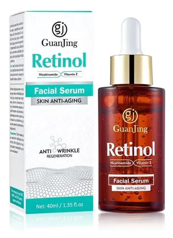 Sérum Facial Con Retinol, Nicotinamida Y Vitamina E 40ml . Madura Día/noche