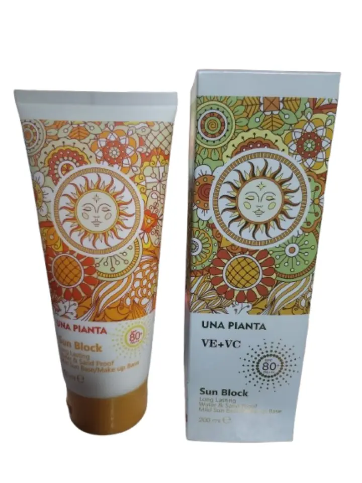 Una Planta Protector Solar Crema Spf 80 200ml