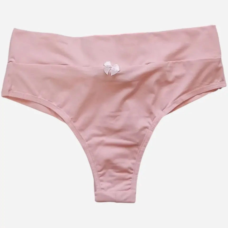 Tanga de doble hilo Liberty talle M Rosa claro