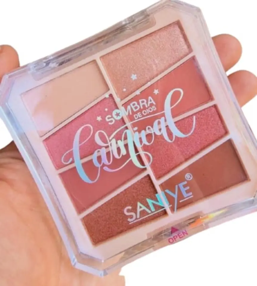 Sombra De Ojos Amor Anjo Charm Nude Para Mujer 8 Tonos Nude