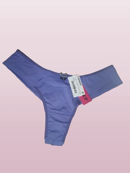 Tanga Fio Duplo Tatiele s/ costuras talle L lila