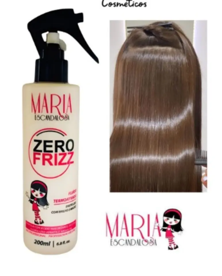 Spray Alisador Zero Frizz Maria Escandalosa 200ml