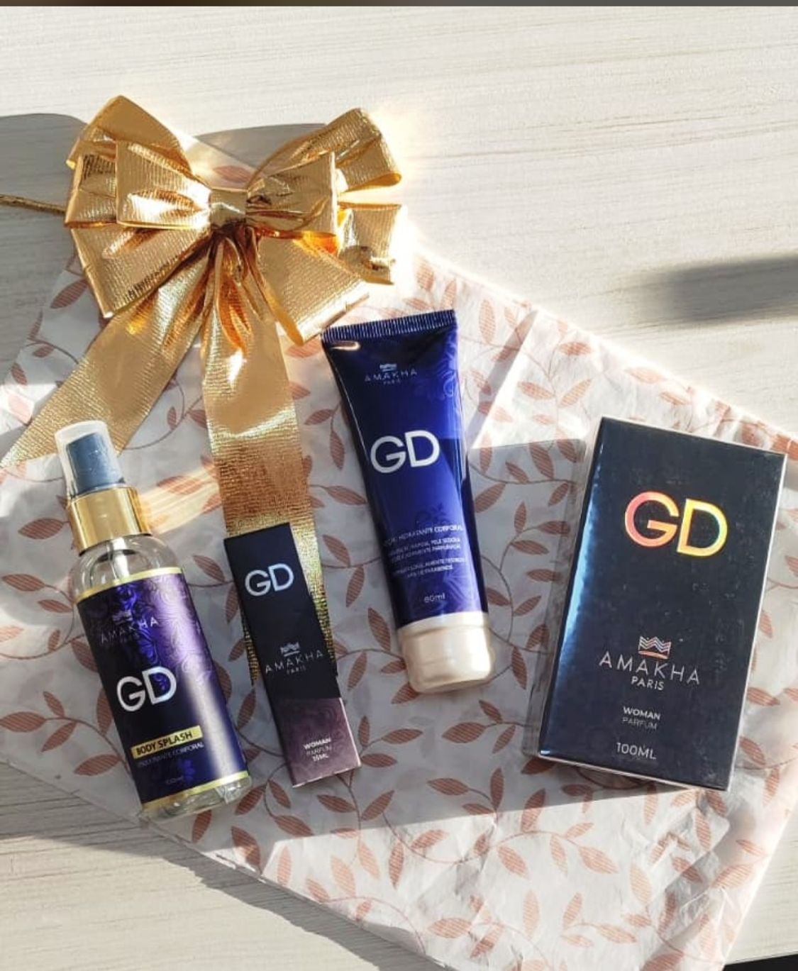 KIT 4 PRODUCTOS DE AMAKHA PARIS FRAGANCIA GD