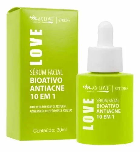 Suero facial antiacné bioactivo 10 en 1 Max Love