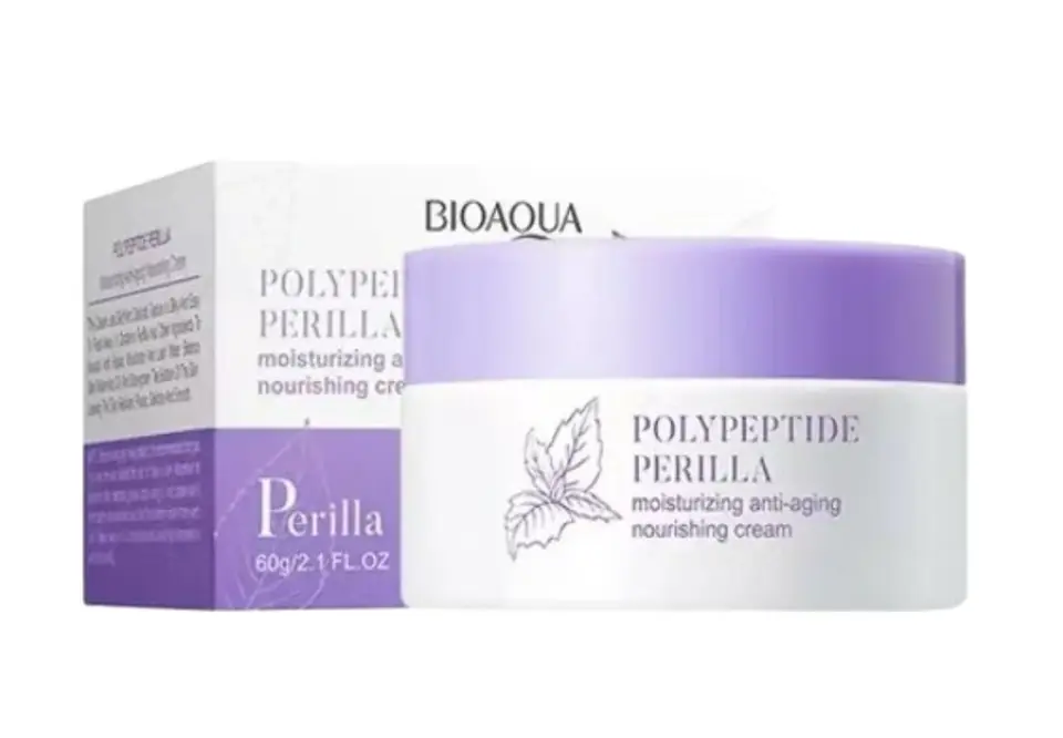 Crema Hidratante De Perilla Polipeptida Bioaqua 60g