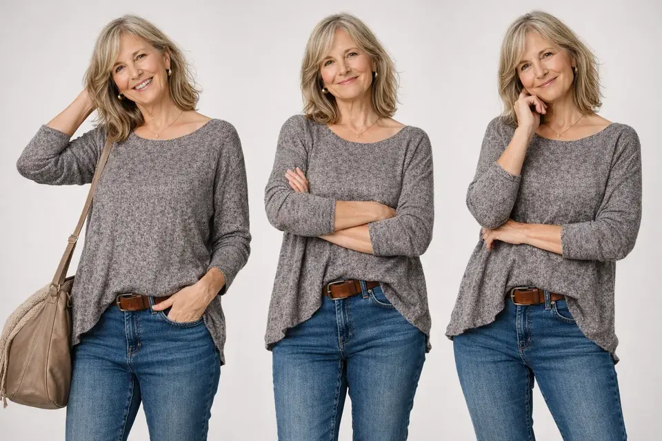 Sweater angorina suave