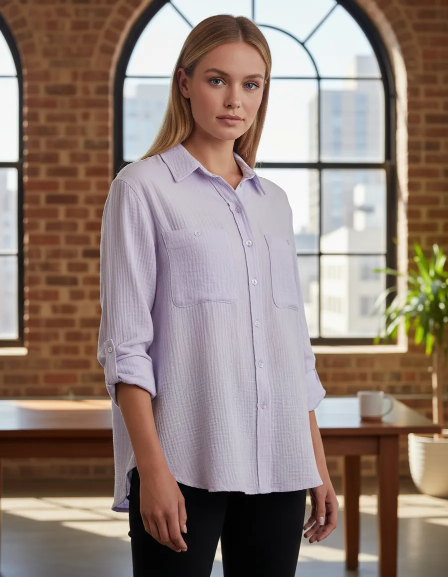 Camisa muselina