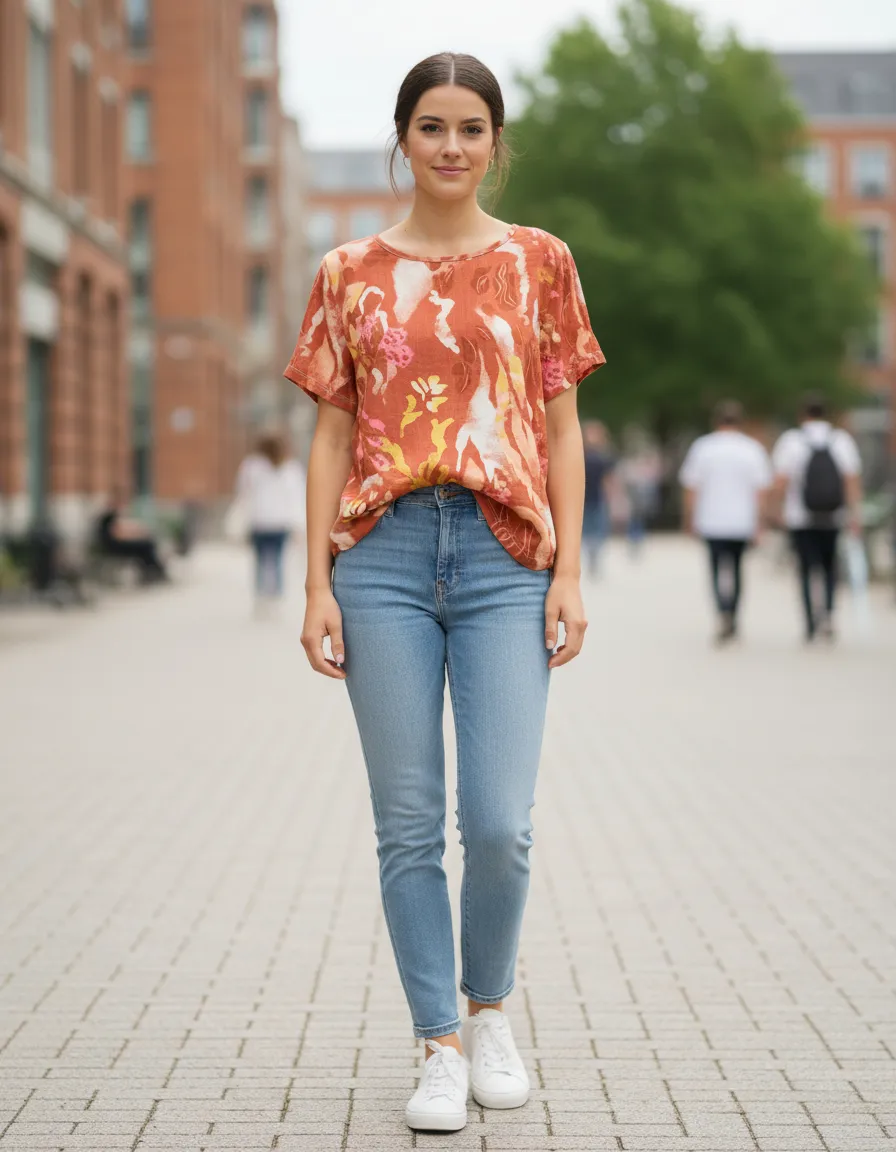 Blusa  Viscolino