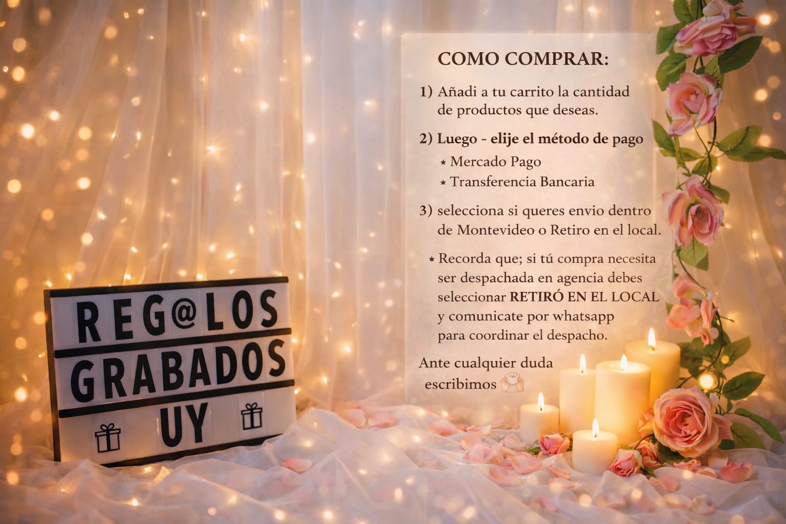 Arte y Laser Regalos Grabados uy