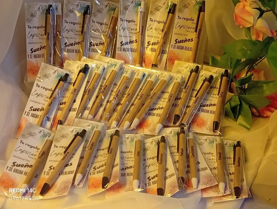 Ego lapicera personalizada con tarjeta x 30 unidades