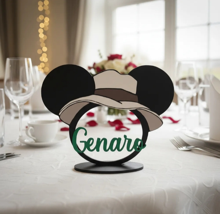 Centro de mesa mickey Safari