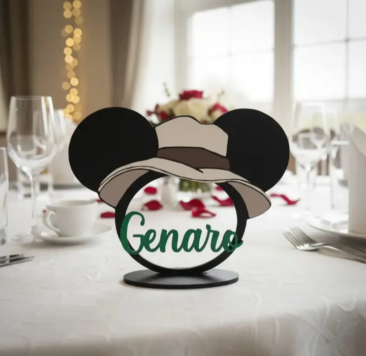 Centro de mesa mickey Safari