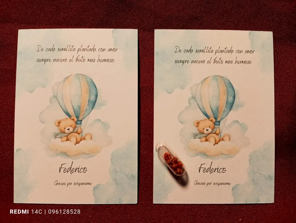 Tarjeta con cápsula platable