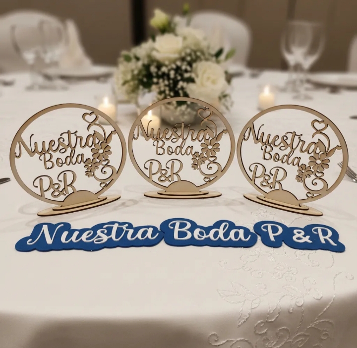 Centro de Mesa boda Aro