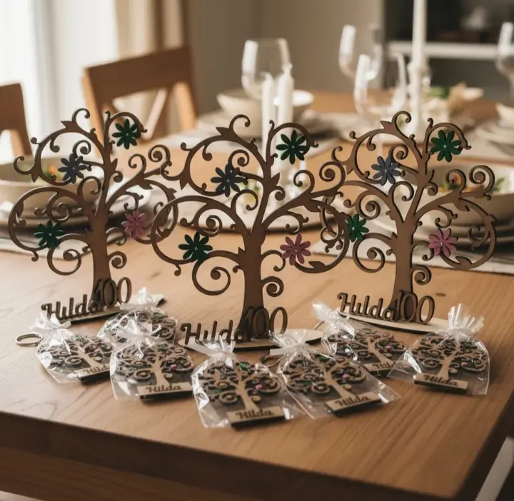 Centro de mesa Arbol de la vida