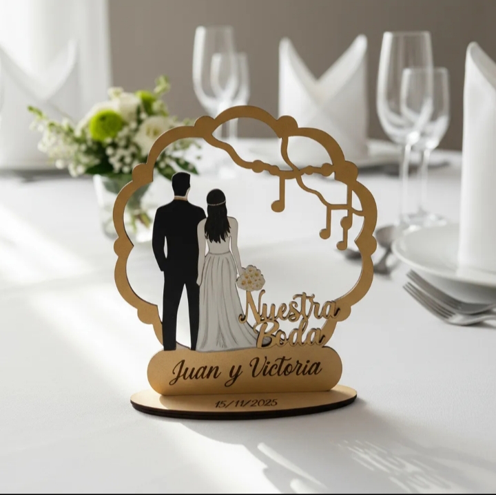 Centro de Mesa Nuestra Boda