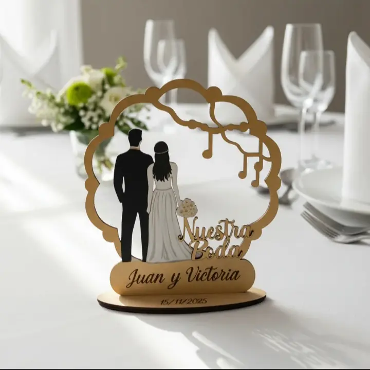 Centro de Mesa Nuestra Boda