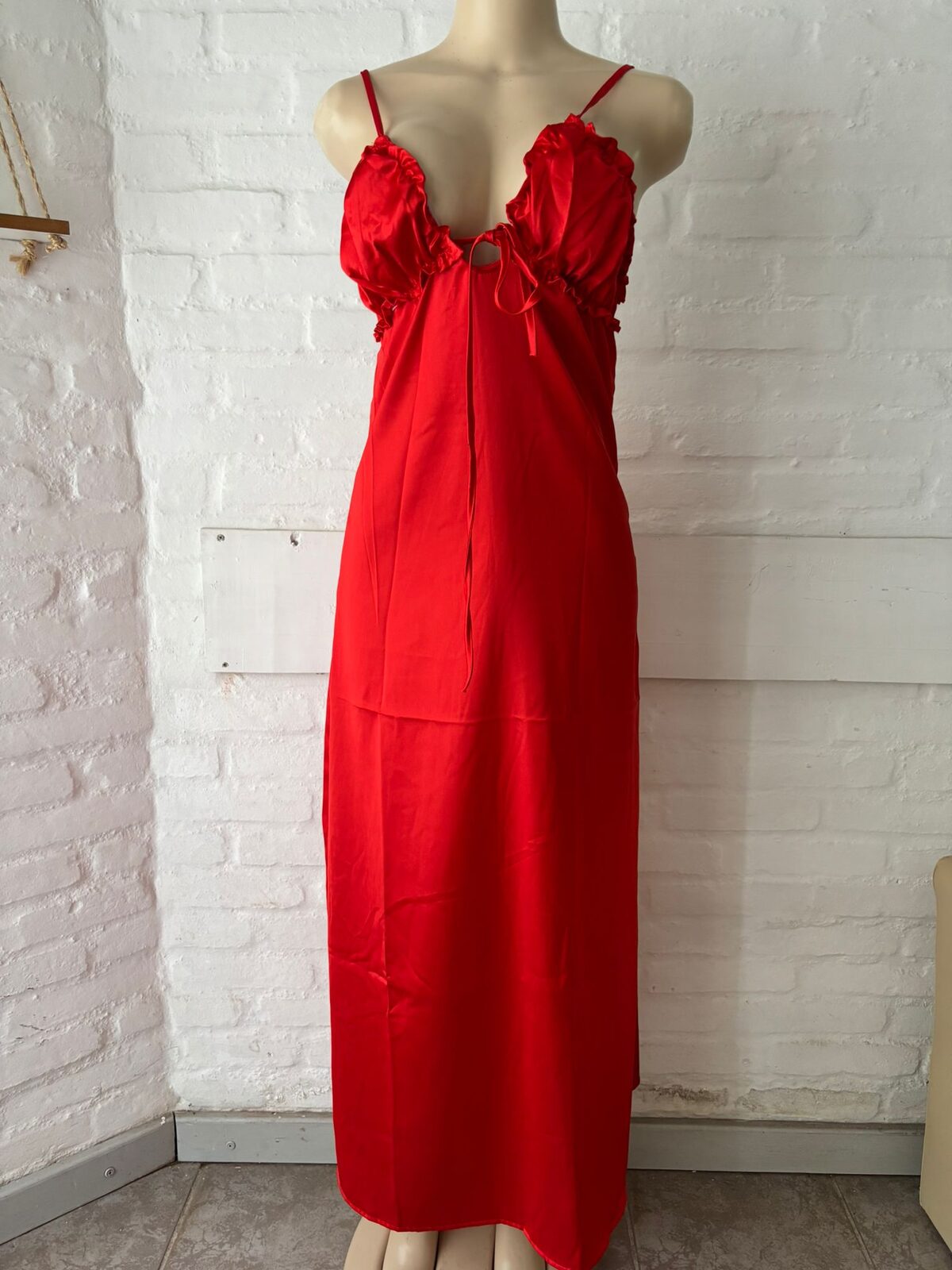 Vestido Saten Luli