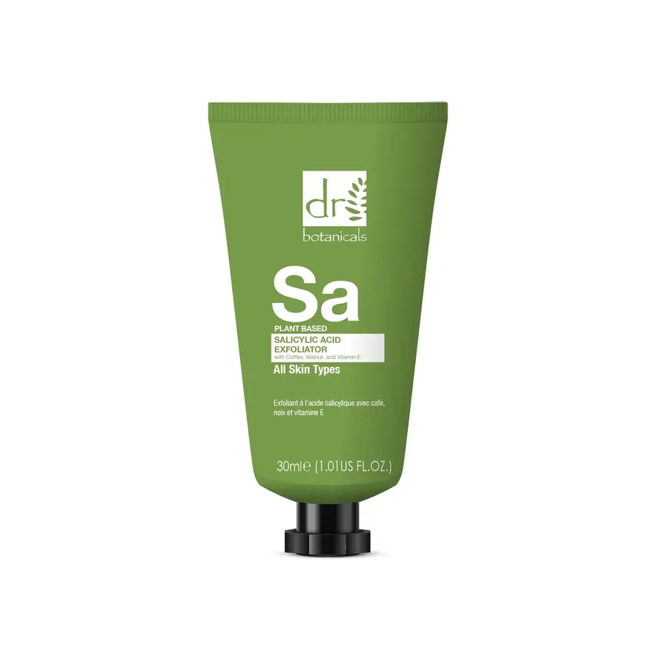 Exfoliante con Ácido Salicílico con Café y Nuez - 30ml