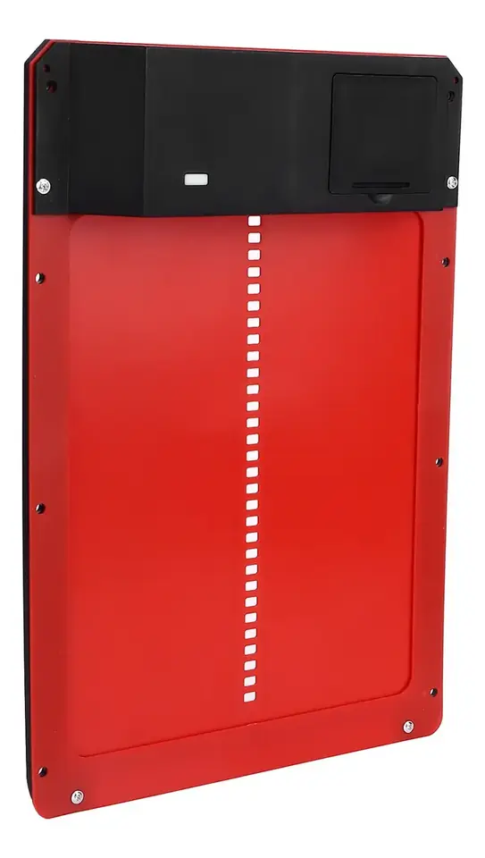 Puerta automática solar para gallinero