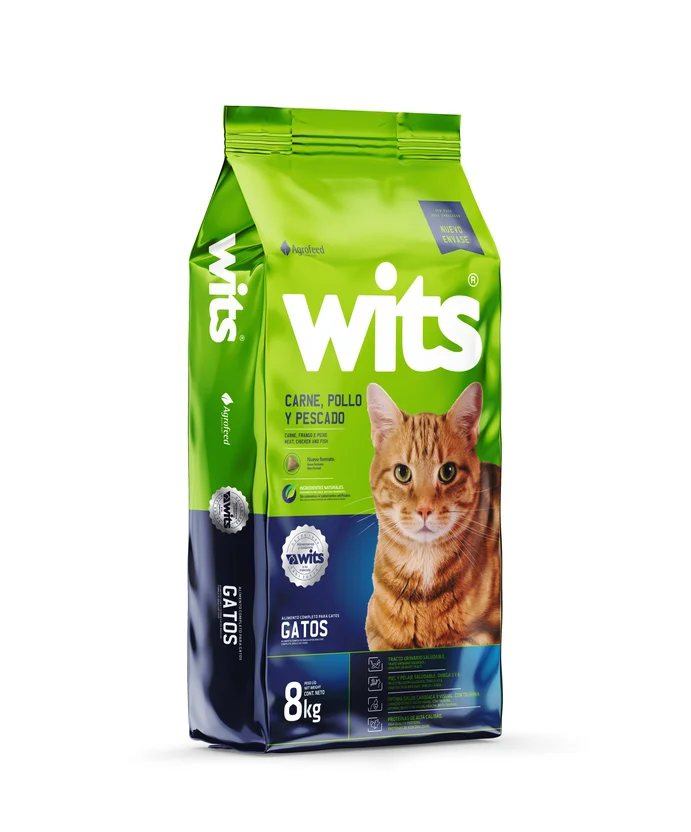 Wits gato x 8 kg.