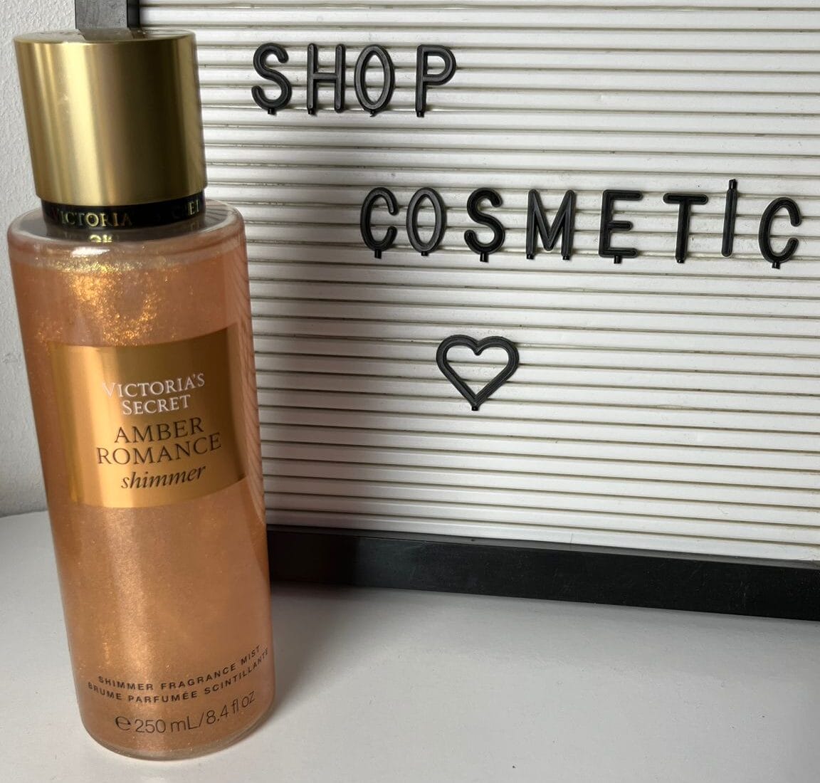 perfume amber romance shimmer Victoria’s Secret original