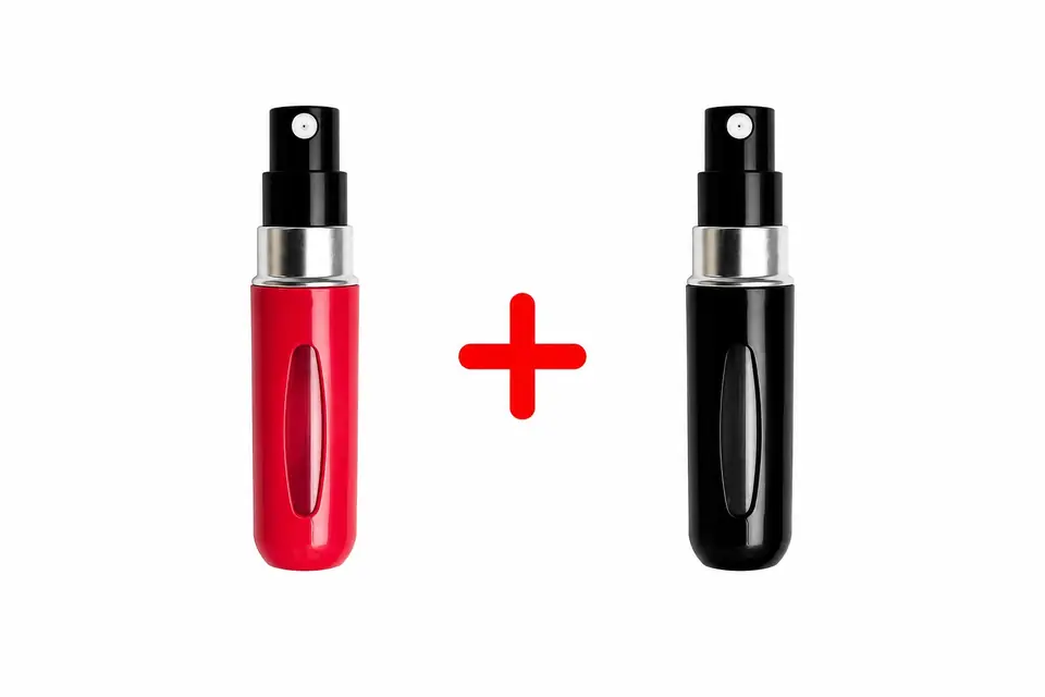 mini atomizador recargable x2