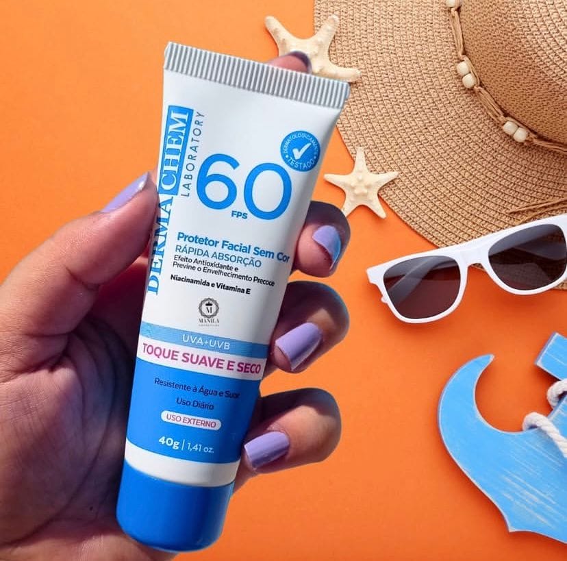 protector solar facial 60fps