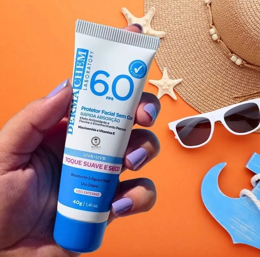 protector solar facial 60fps
