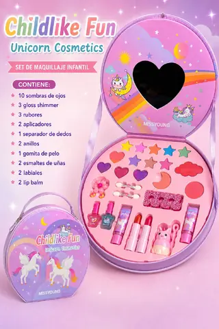kit maquillaje niña