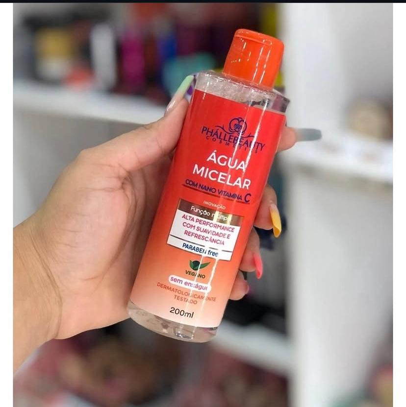 agua micelar vitamina c