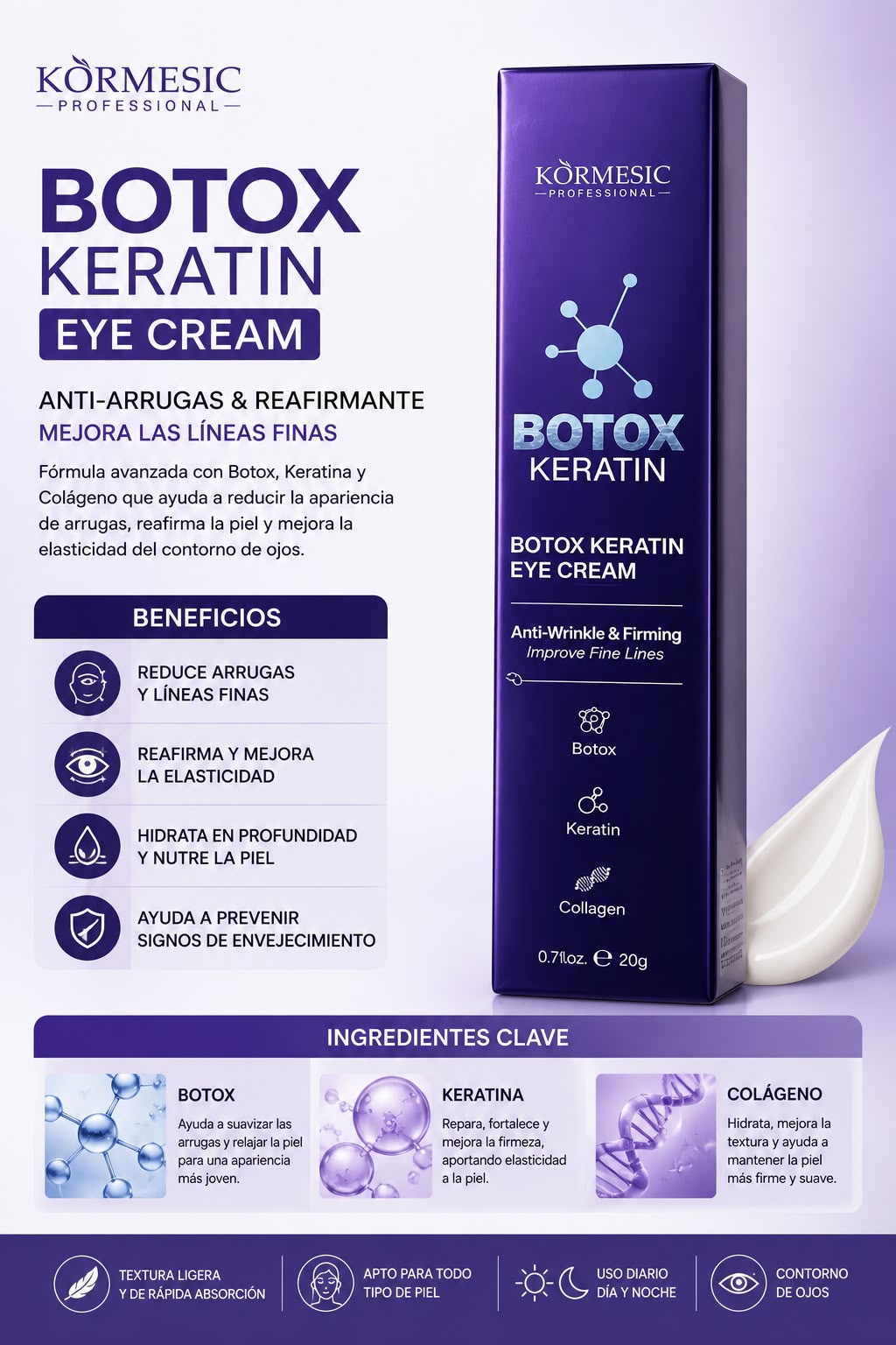 crema ojeras