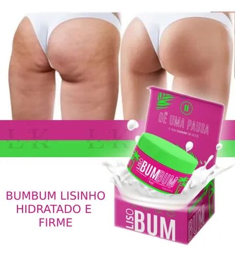 crema liso bum bum