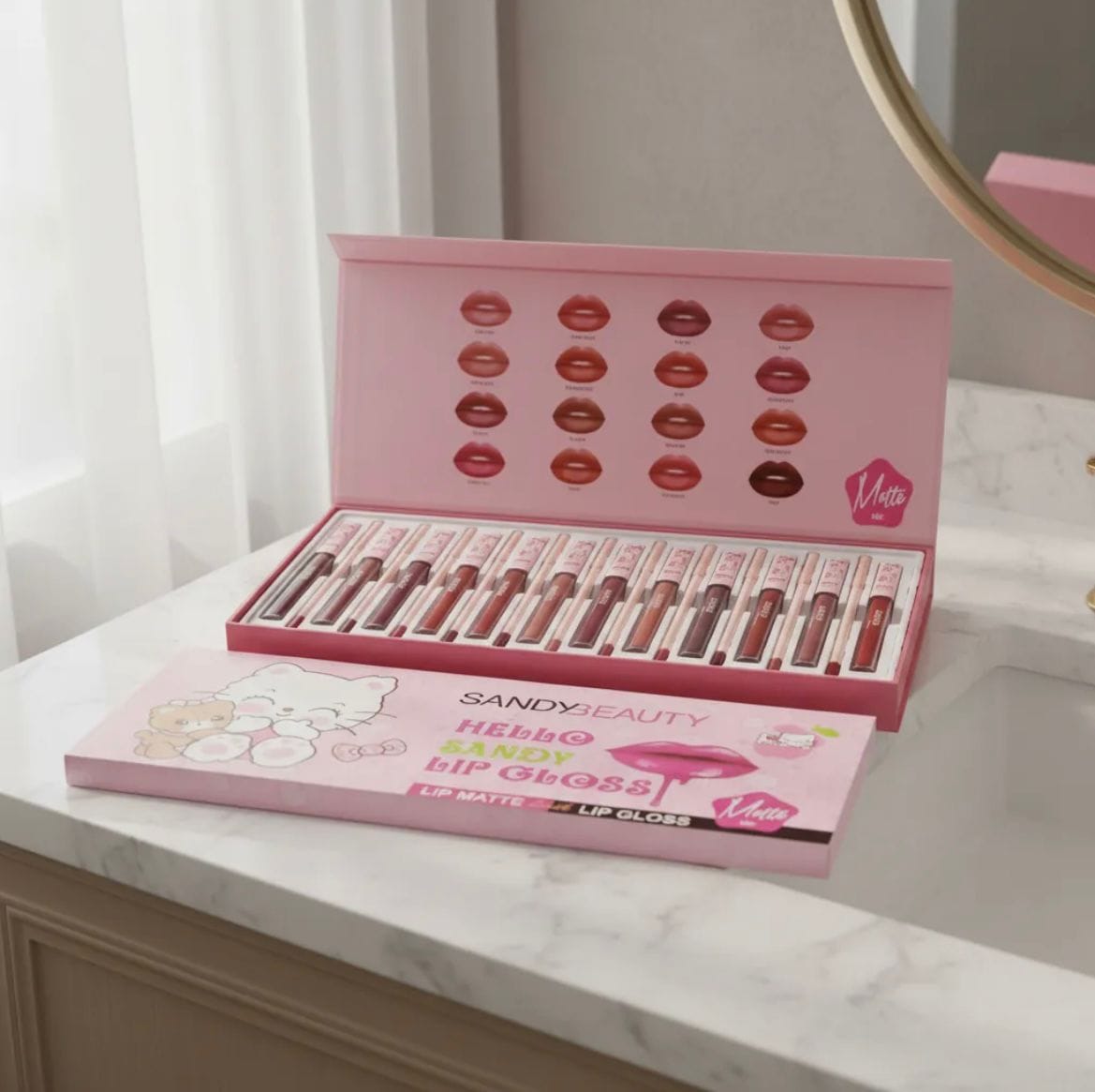 cofre labiales + delineadores