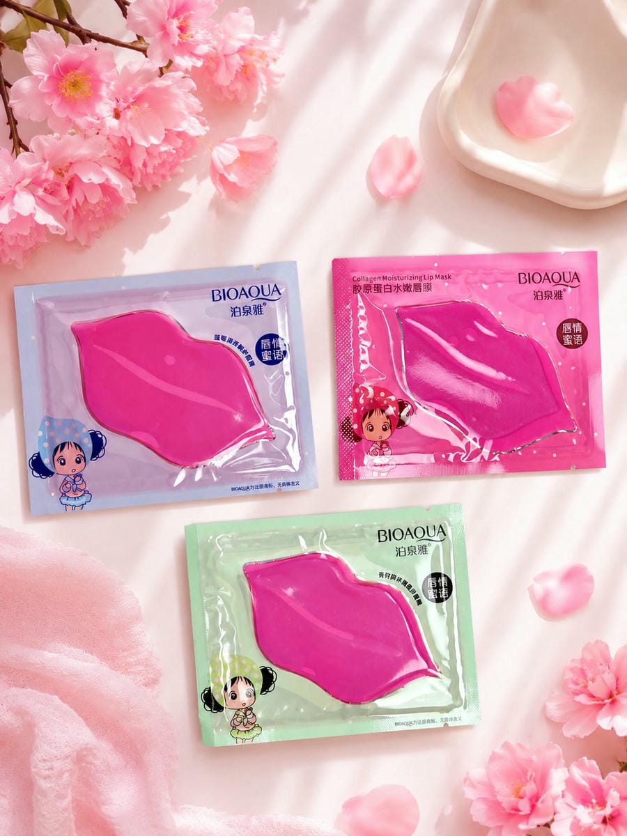 pack parches labios x10