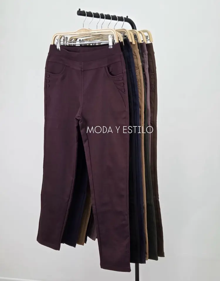 Pantalon Gabardina Felpa