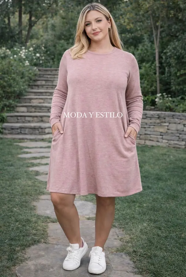 Vestido en Lanilla Colores