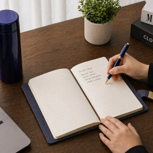 Set Termo+Libreta+Lapicera