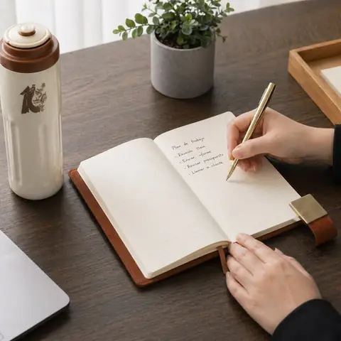 Set Vaso+Libreta+Lapicera