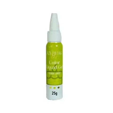 Color Gel Verde Limón