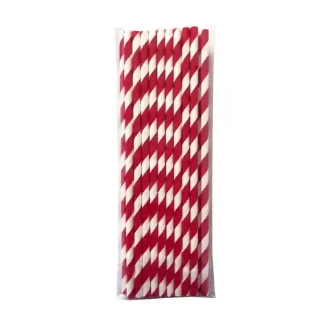 Sorbitos Rayas Rojo x 20