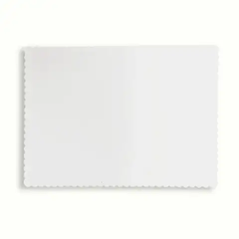 Base Rectangular Blanca 25x35cm