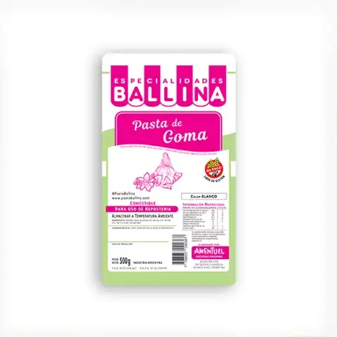 Pasta de Goma Ballina 500gr