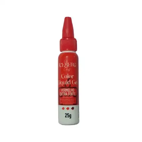 Color Gel EXTRA FUERTE Rojo Frutilla