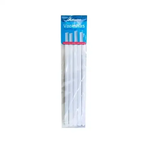 Palitos Plásticos 32cm - 12mm x 5