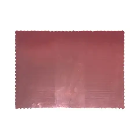 Base Rectangular Rosa Gold 25x35cm